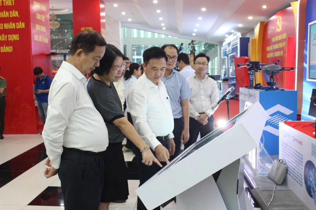 25 gian hàng công nghệ chiến lược sẵn sàng chào Đại hội Đảng bộ TP.HCM