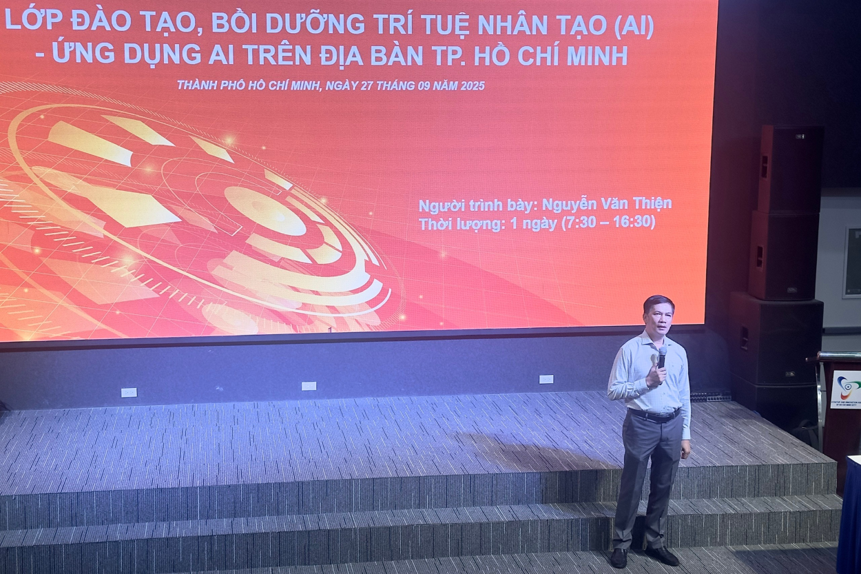 TP.HCM triển khai đào tạo AI, hướng tới nền hành chính số hiện đại