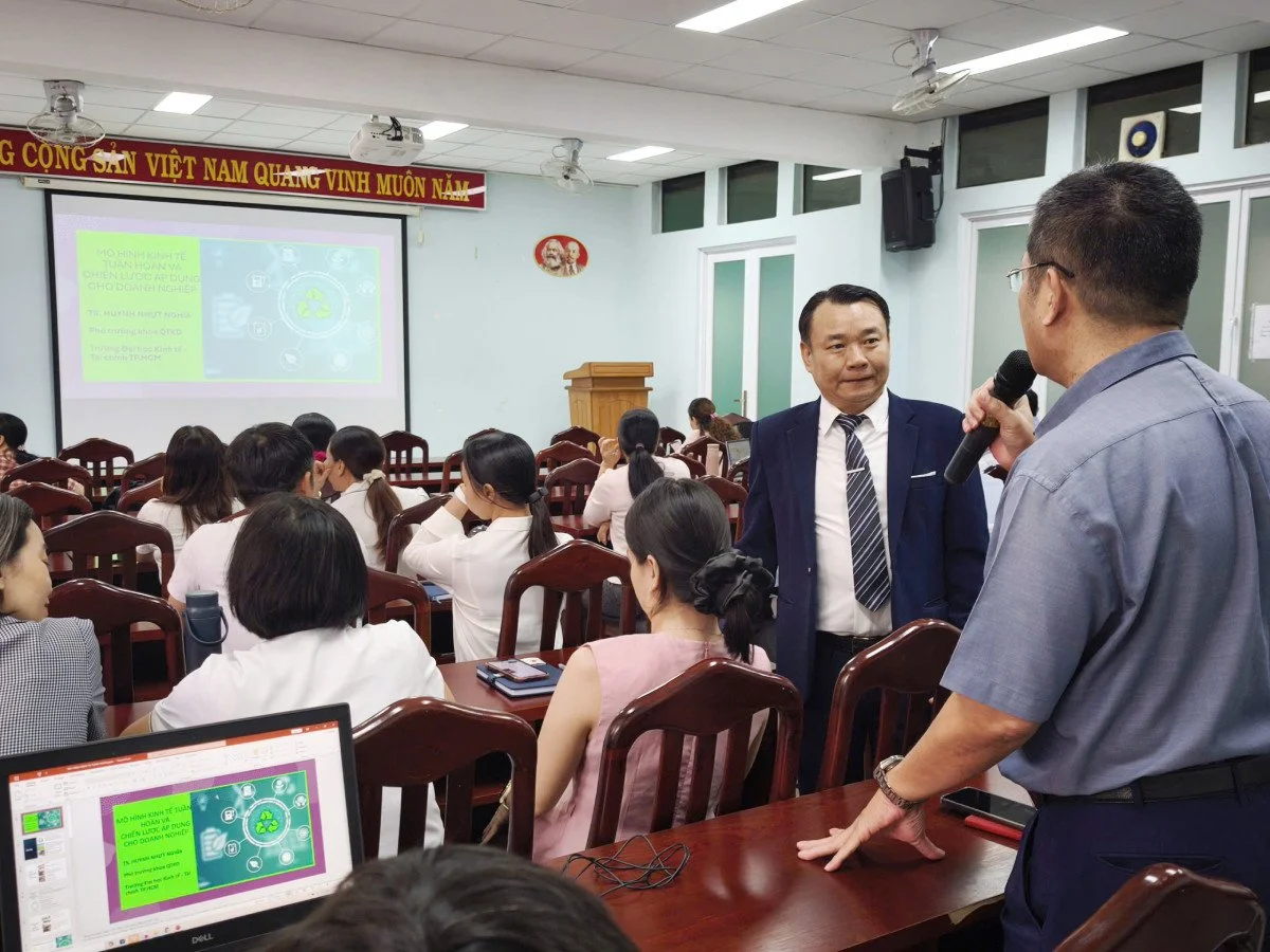 Sở Khoa học và Công nghệ TP.HCM tổ chức lớp tập huấn kinh tế tuần hoàn và doanh nghiệp