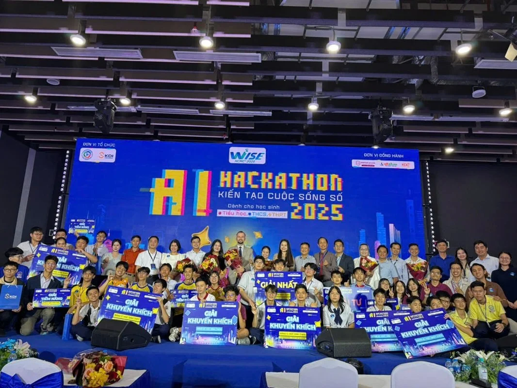 AI Hackathon 2025 – Ươm mầm tư duy sáng tạo cho học sinh
