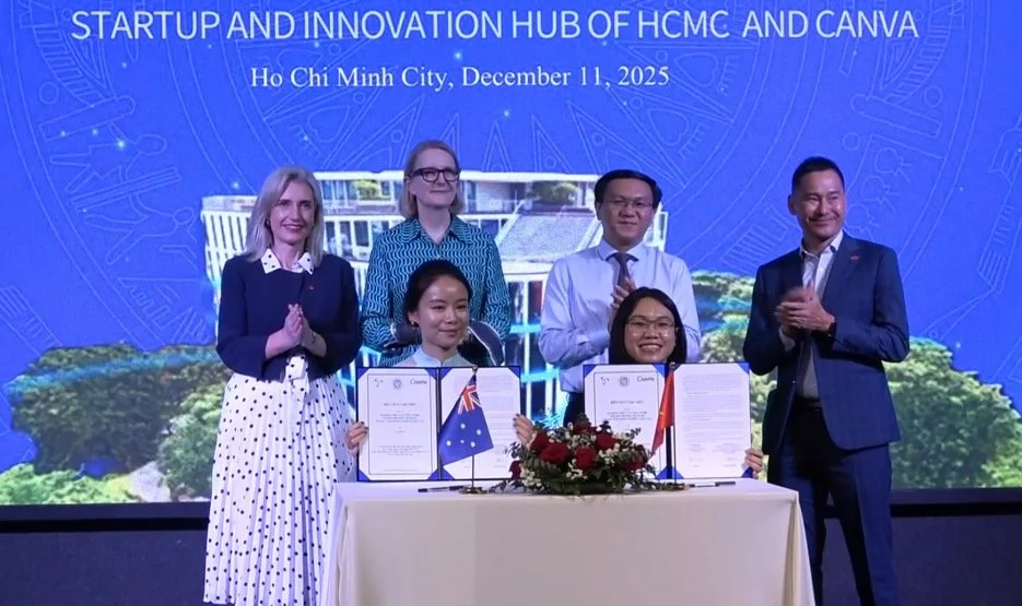 TP.HCM hợp tác cùng “kỳ lân” công nghệ Canva: thúc đẩy sáng tạo số, nâng tầm vị thế công nghệ