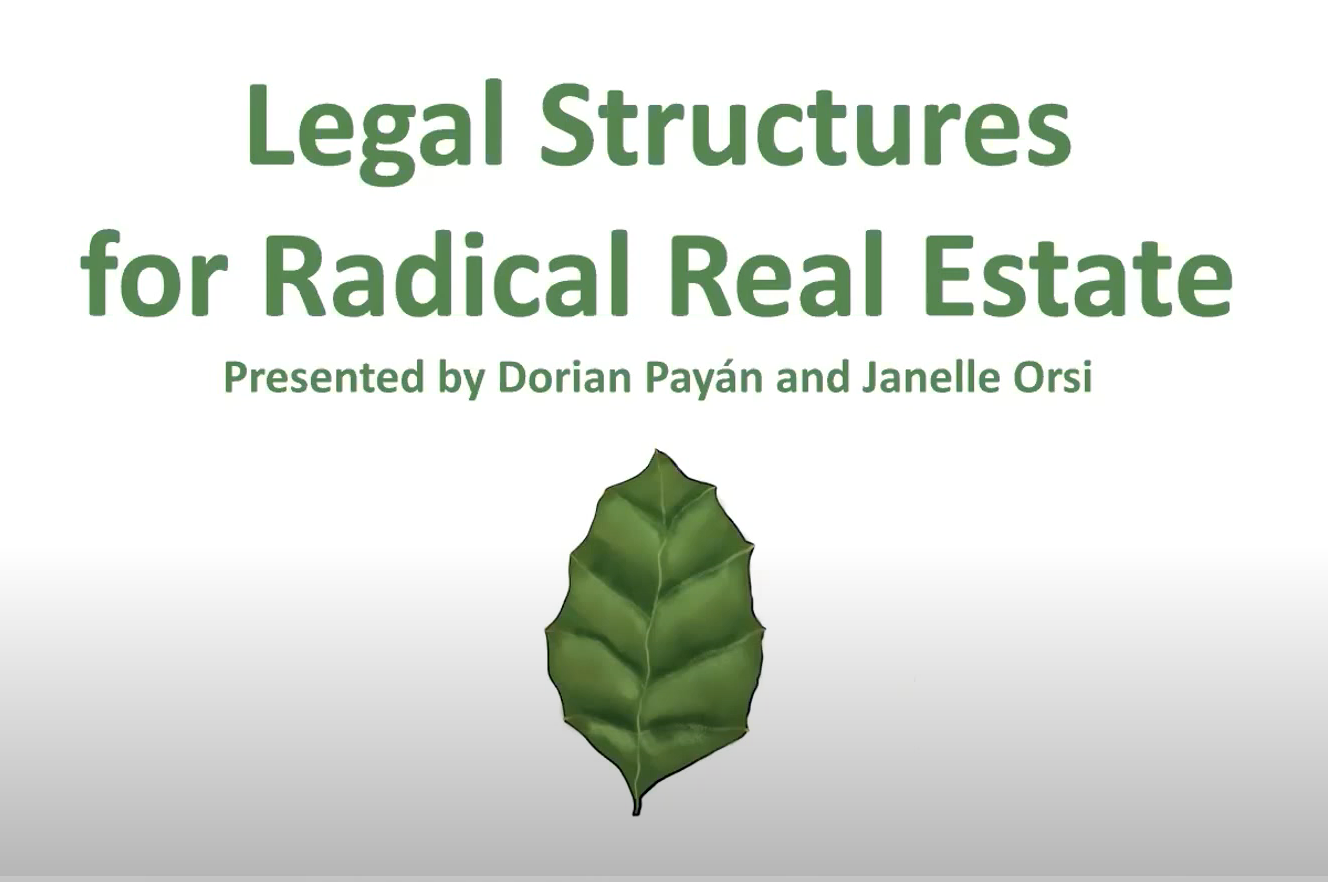 Radical Real Estate Webinar