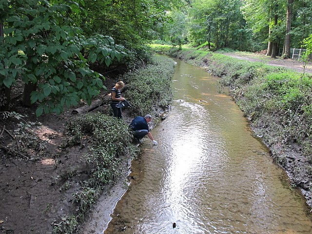 Creek sampling