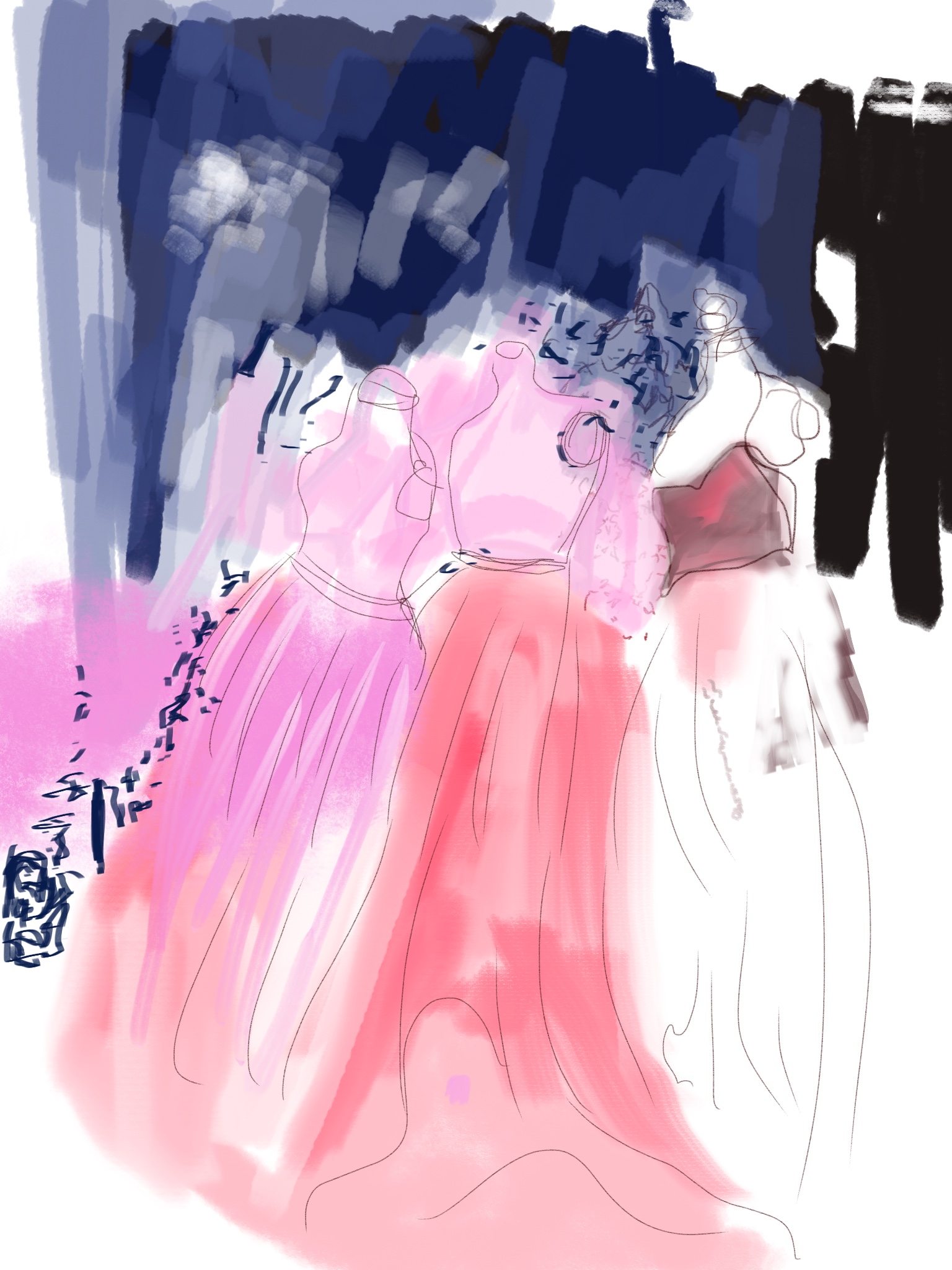 TAUNTON DEBUTANTS-2018-iPAD SKETCH