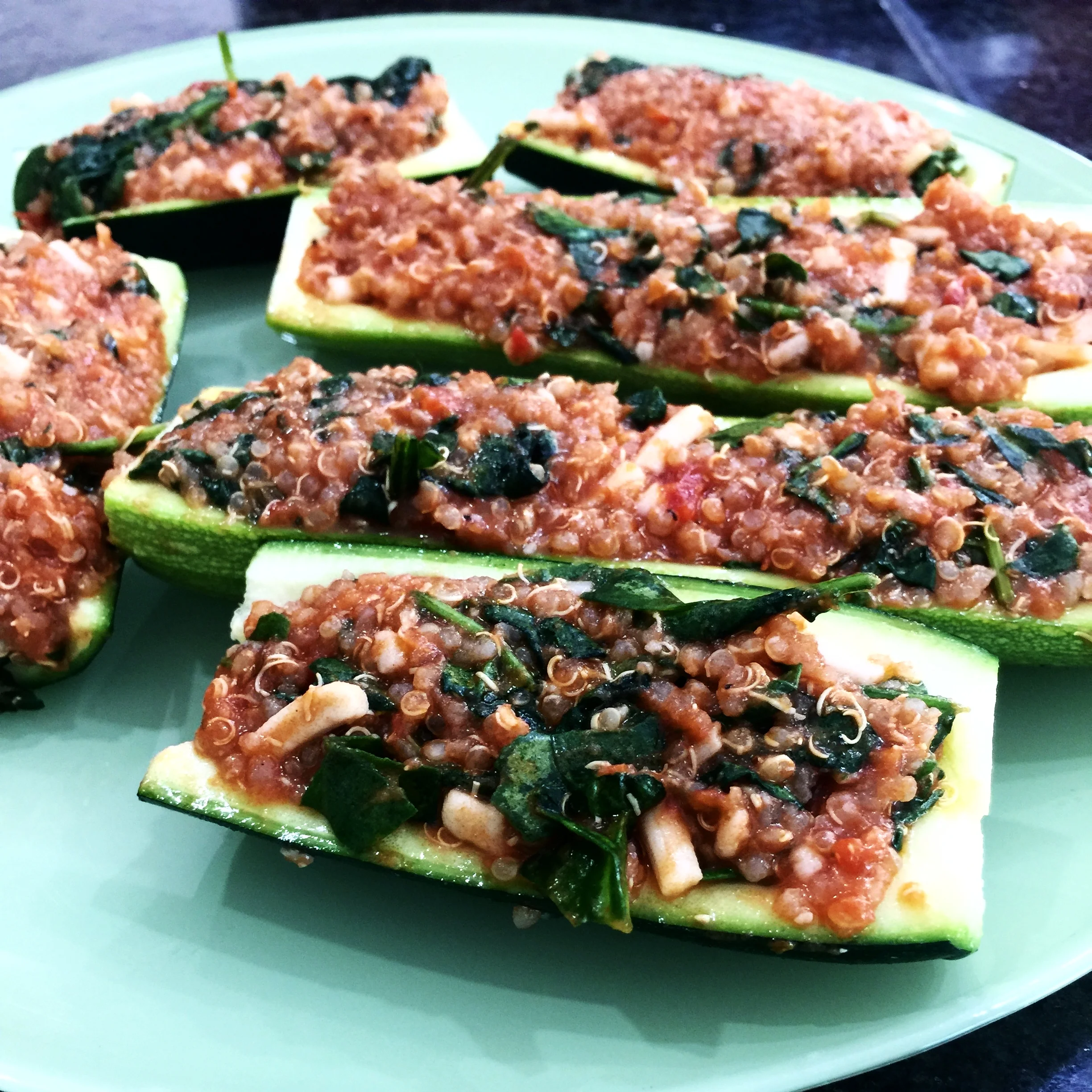 Stuffed Zucchini Boats