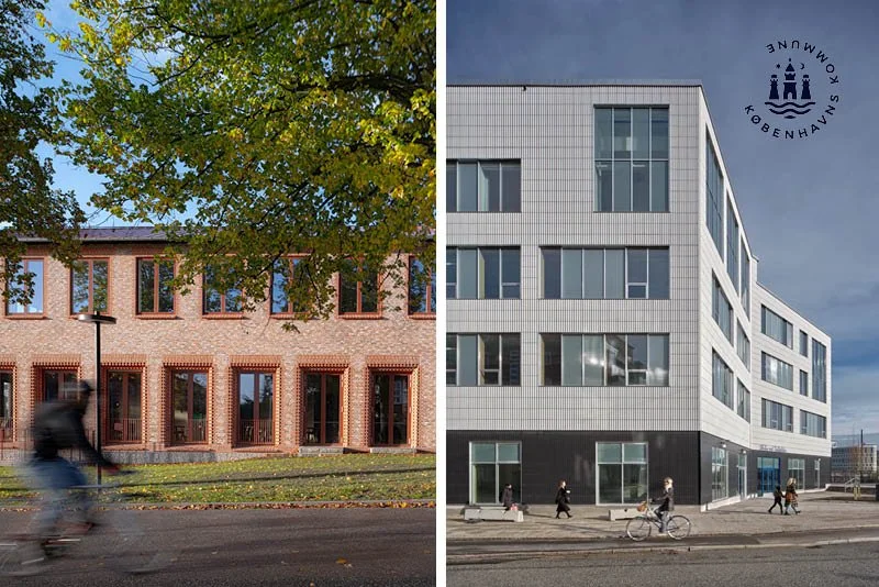 Fælleshuset på Bispebjerg Hospital og Skolen ved Dybbølsbro nomineret til Københavns Kommunes Bygningspræmiering 2026