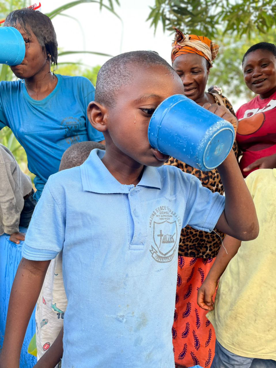 Sierra Leone local community finally has access to drinking water