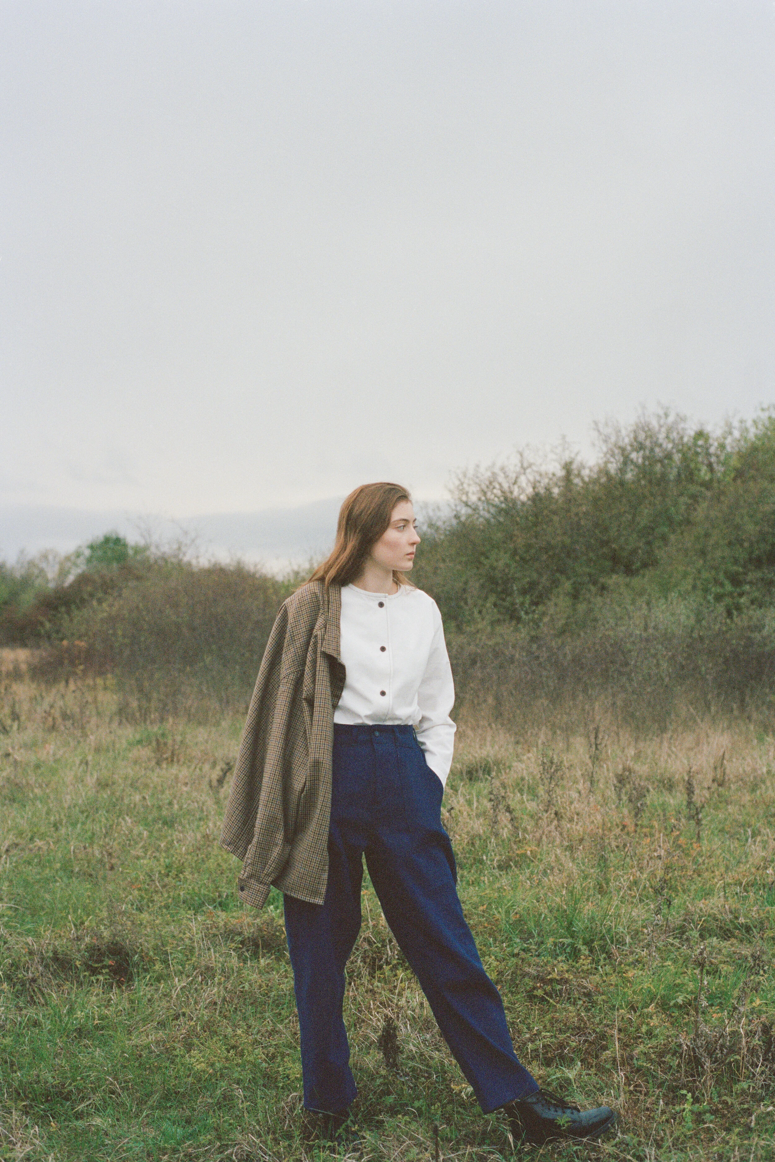 Top:  Baker Shirt  &amp;  Tweed Shirt  Bottom:  Workshop Jeans  +  Ølberg Beanie