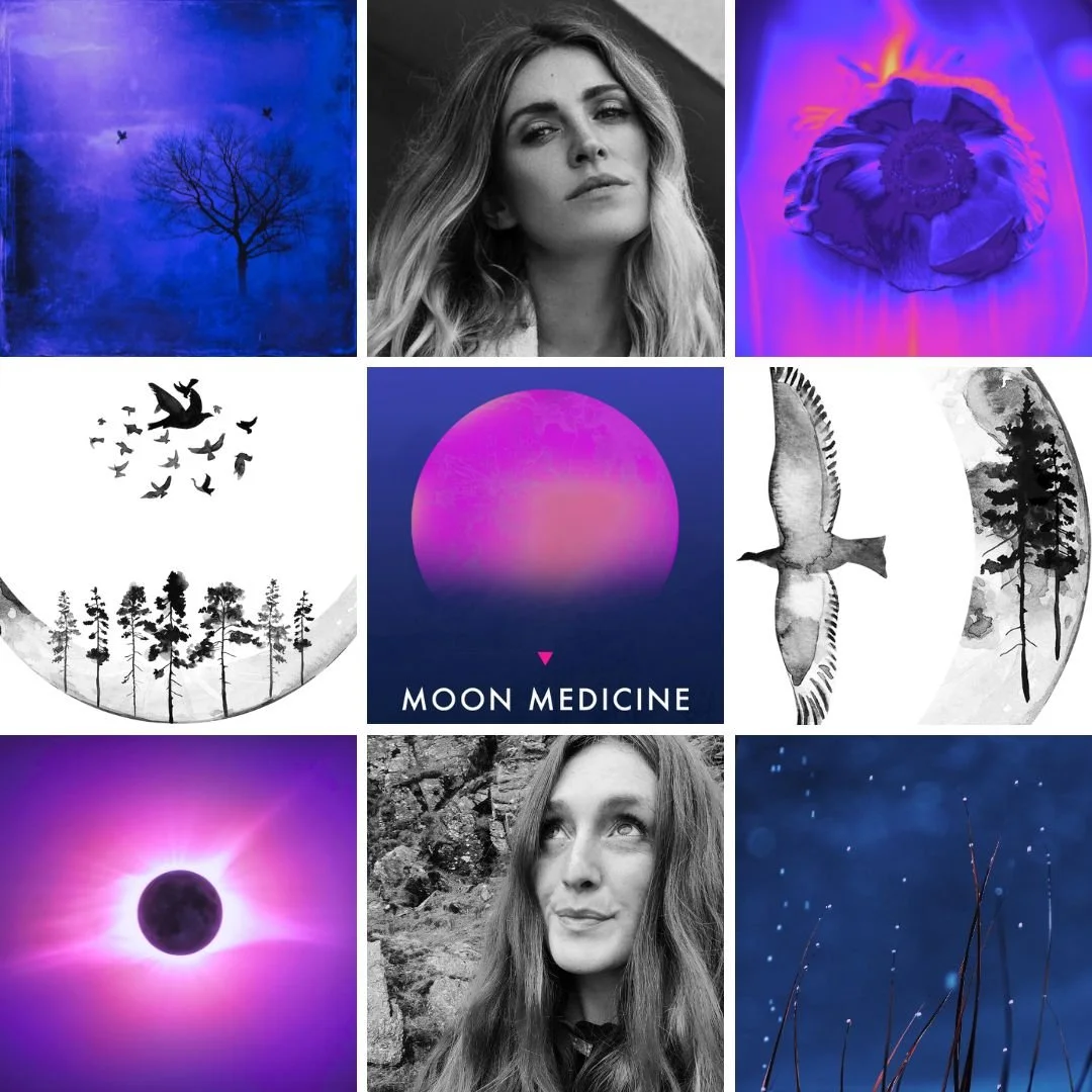 ☾✩☽ Moon Medicine  - a virtual gathering for wild women in 2024 ☾✩☽