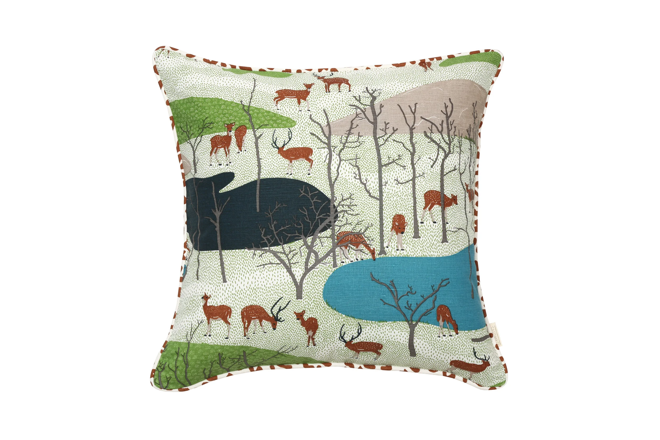 Safomasi Tiger Safari Collection_Spotted Deer Cushion 45x45_Side1.jpg
