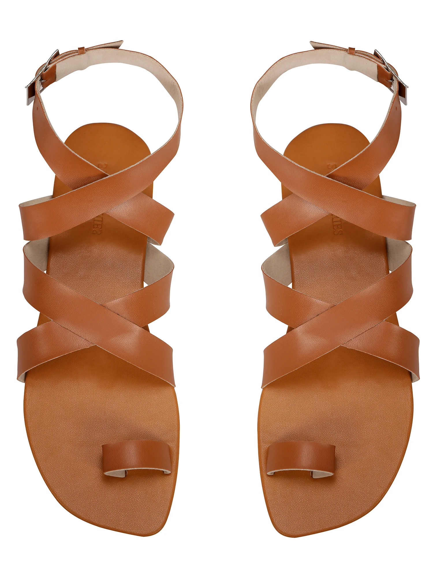 Sole Stories_Criss Cross Flats in Tan_3.jpg