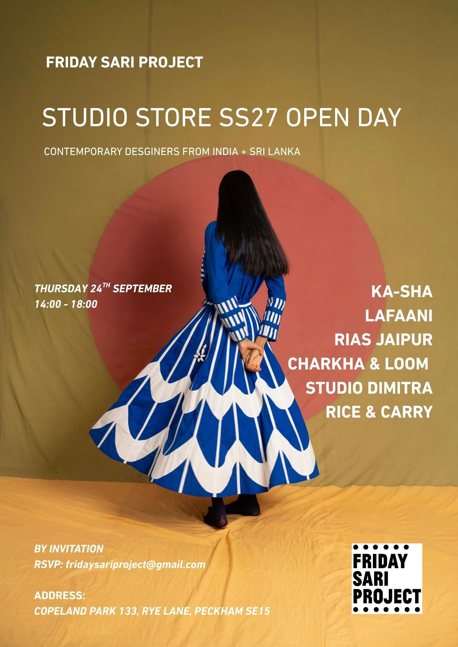 Friday Sari Project SS27 Open Day