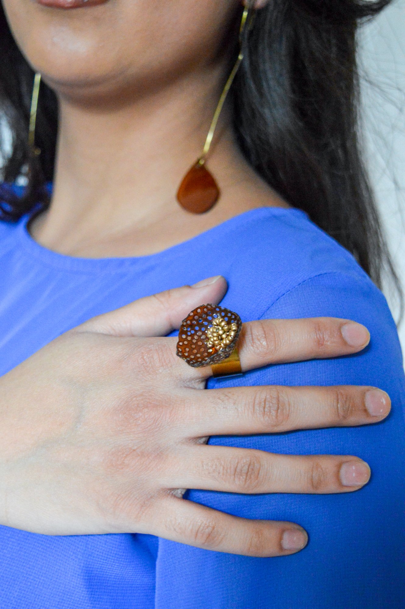 ALKE Terracotta Sunset Ring