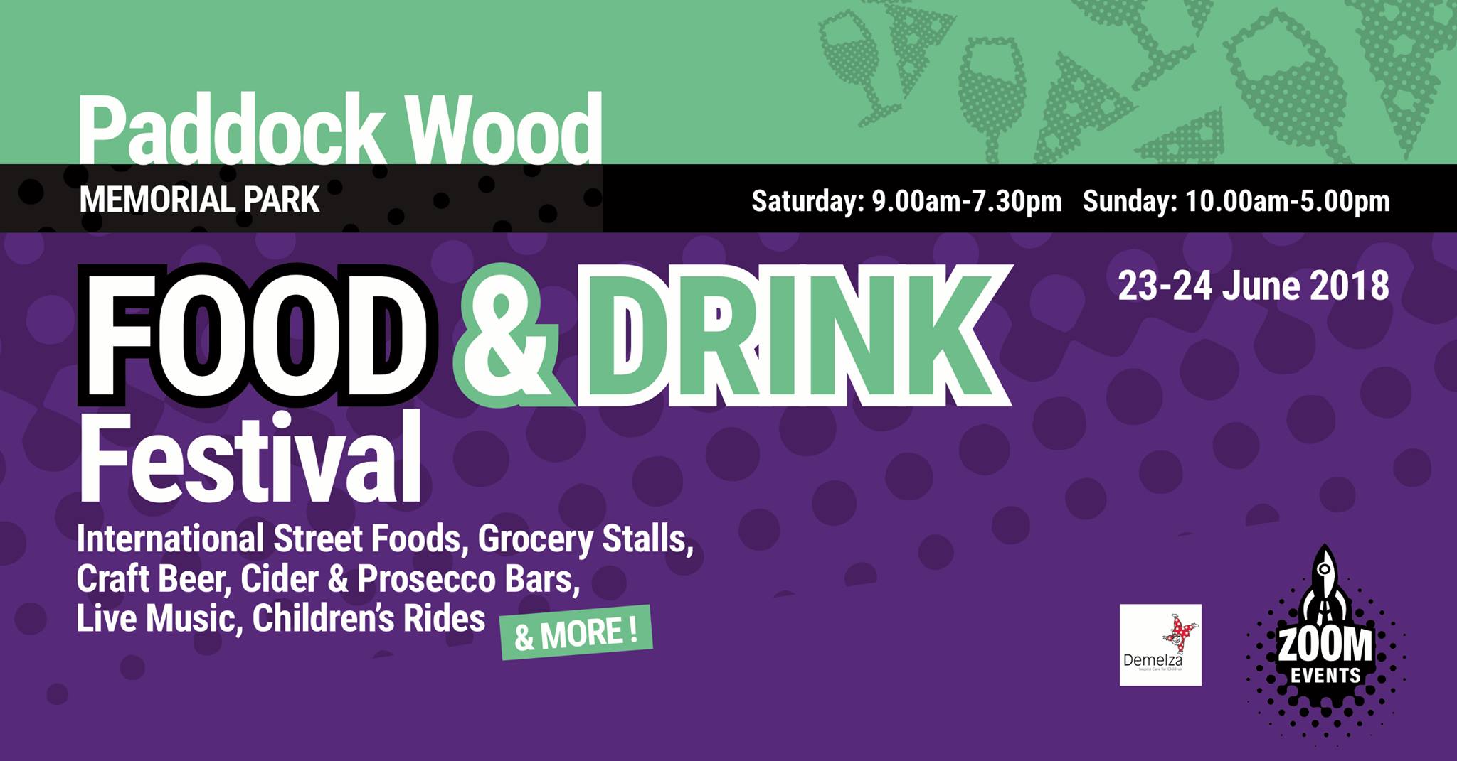  M&amp;M will be playing 2 45 minute sets at Paddock Wood Food &amp; Drink Festival from 2pm - 4pm.  