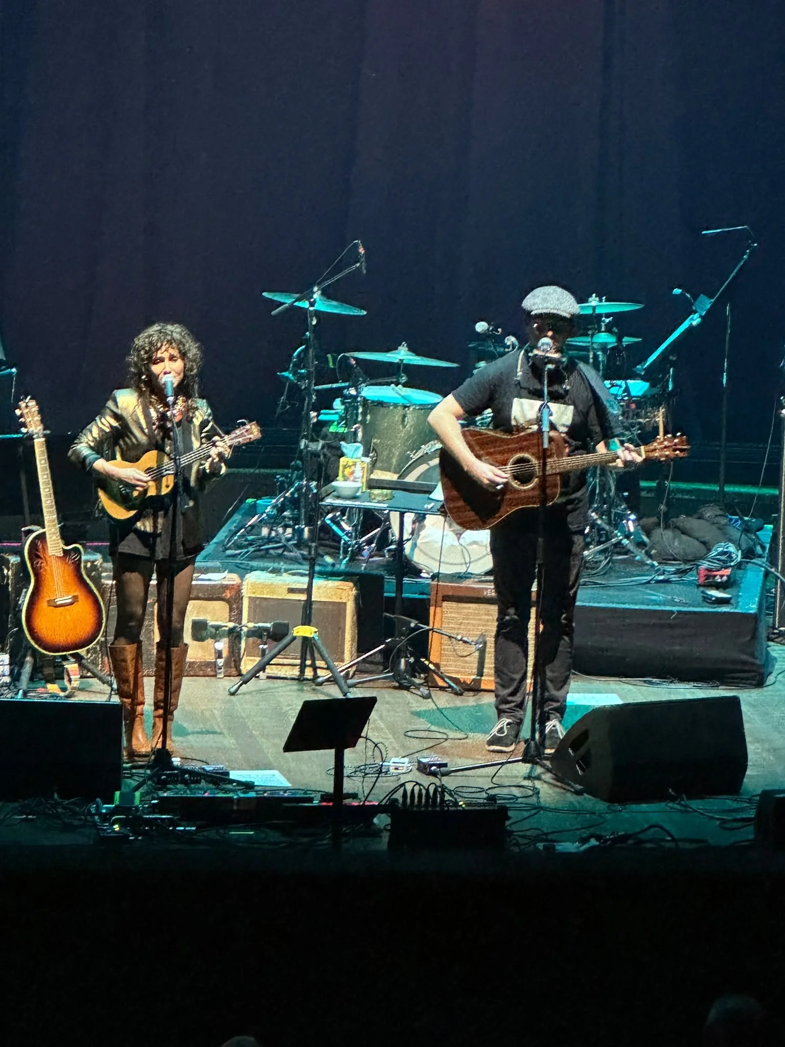 Emily Moment and Steve Mahoney play at O2 City Hall Newcastle for Elvis Costello &amp; The Imposters Radio Soul Tour (2026)