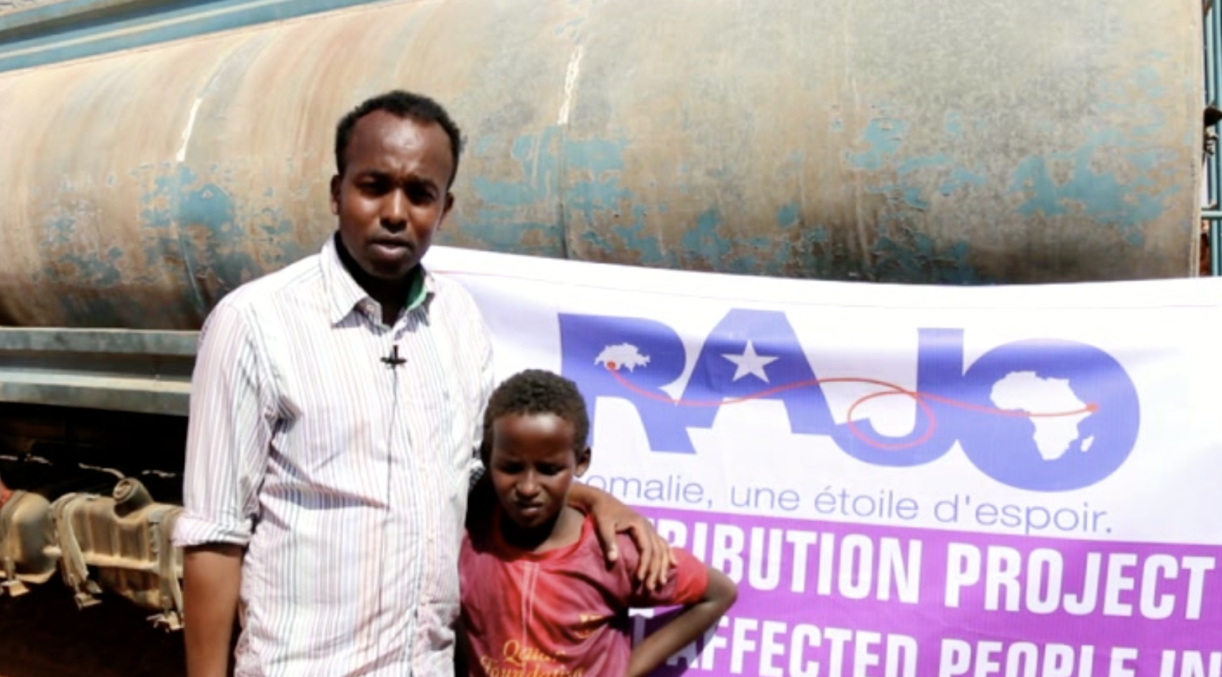 RAJO leased 29 tanker trucks to deliver water to 8 villages suffering from the drought
