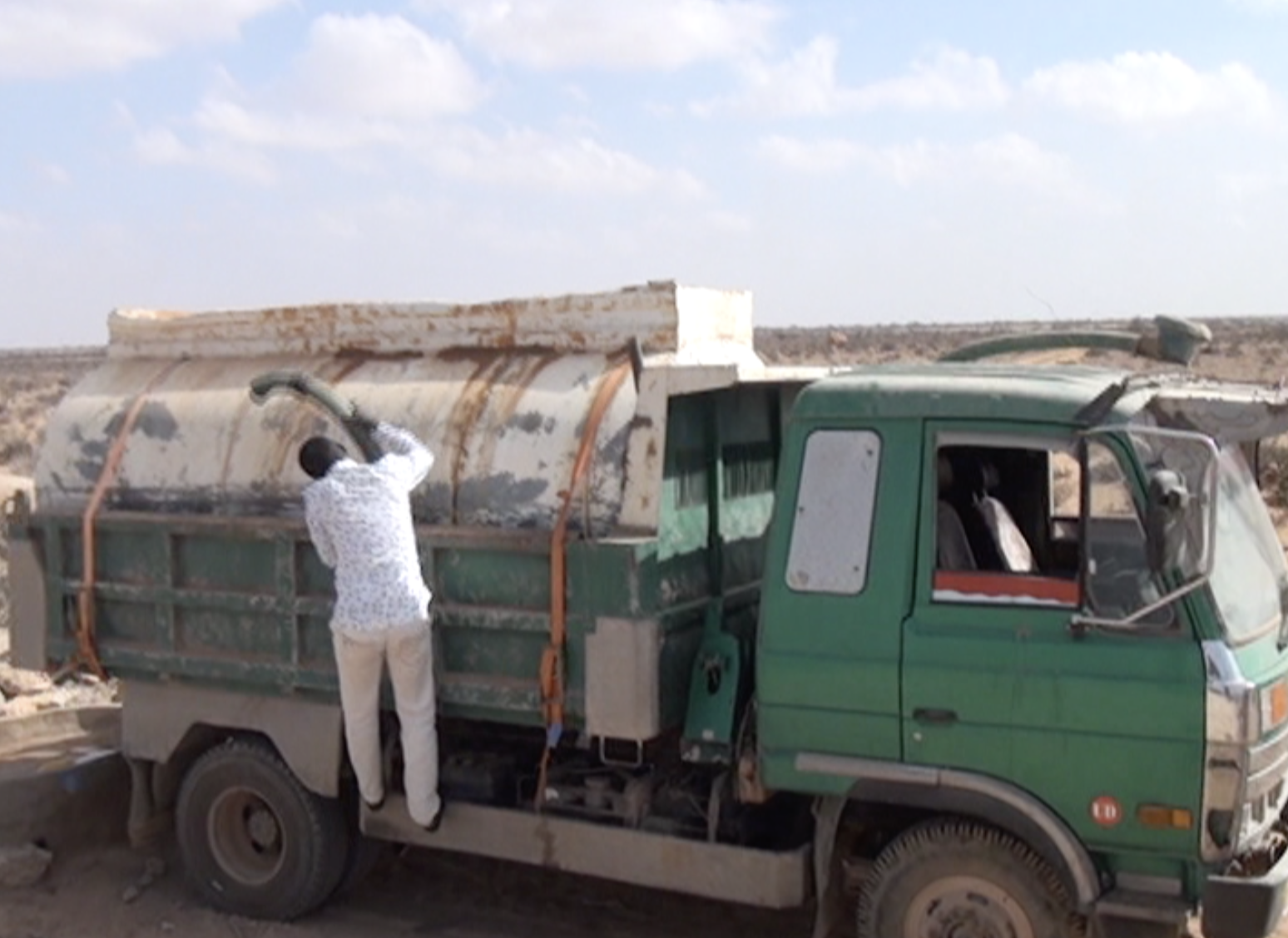   Preparation for water delivery  