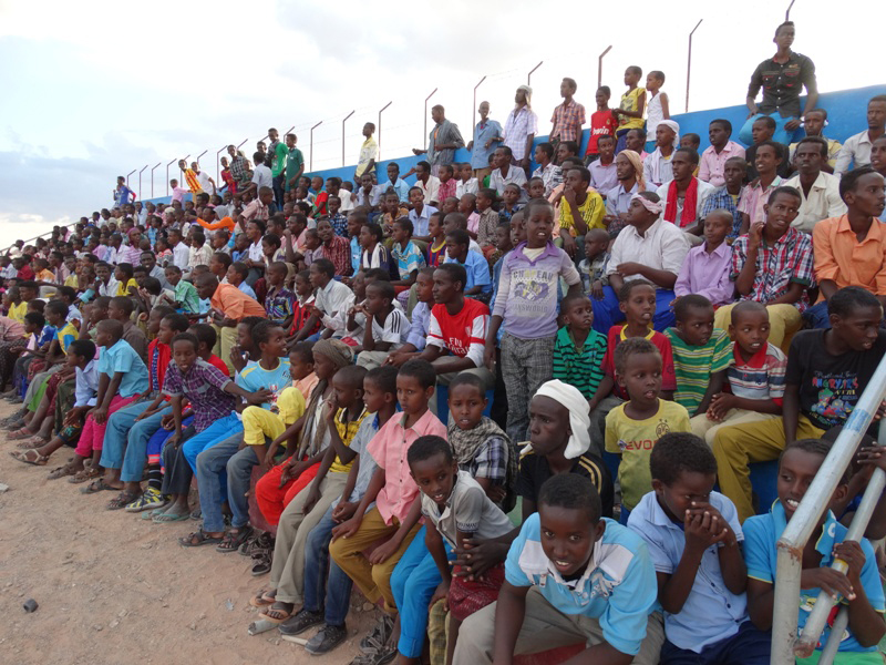   The region's people come to watch the games  