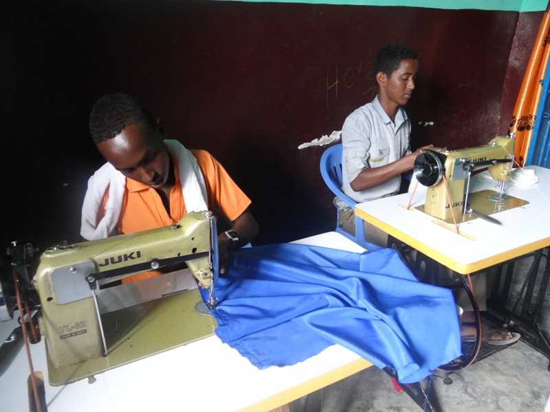   Sewing within the cooperative  