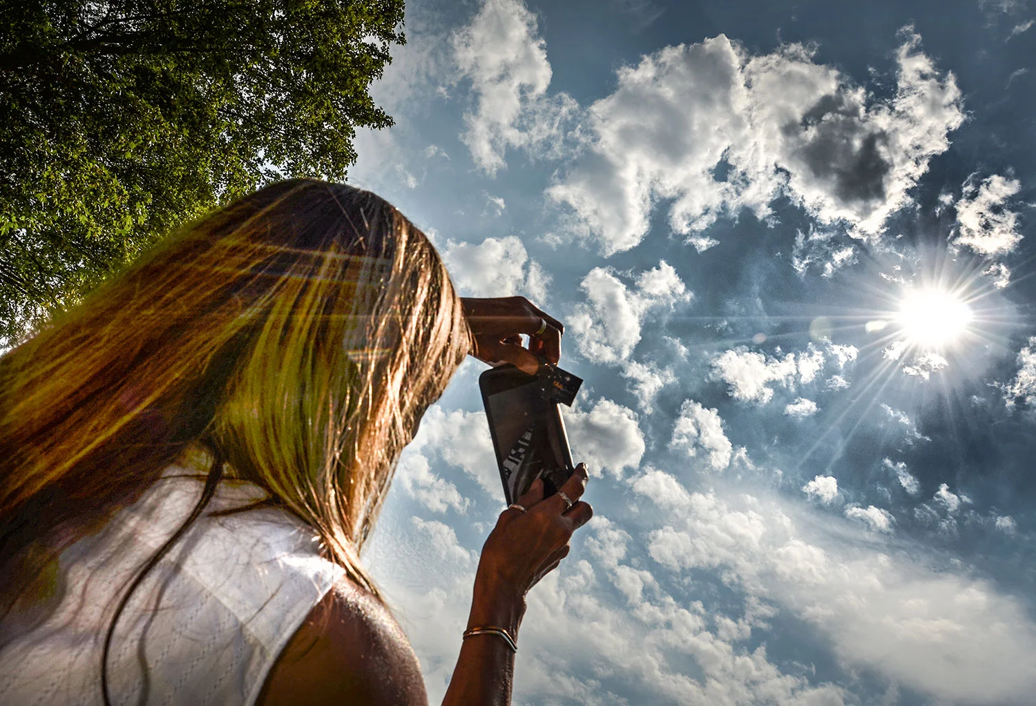 Sun Gazing!