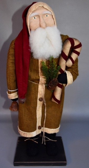 21” Santa with Candy Cane $150.00