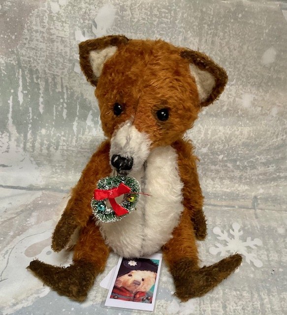 12” Christmas Fox $250.00