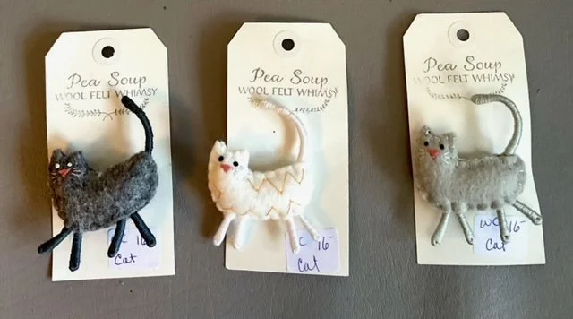 Meow Cat Pins $18.00 ea