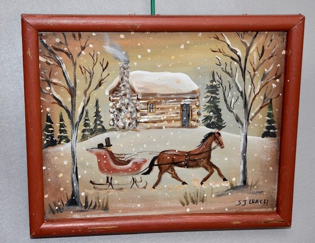 9”x11” Sleigh Ride $115.00