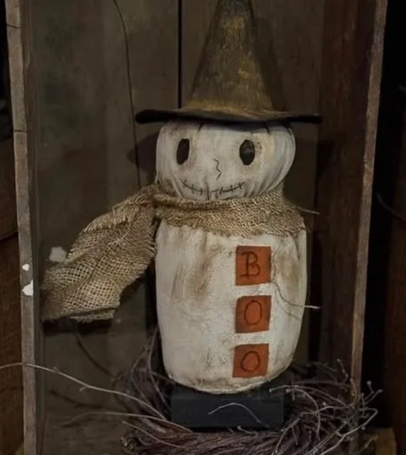 Boo ~ 15” tall $44.00