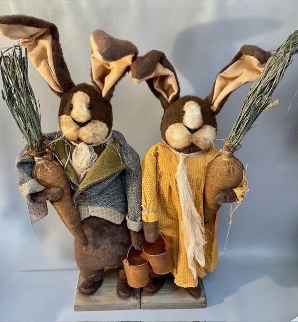 26” Boy Rabbit $325.00 .......25” Girl  Rabbit $325.00