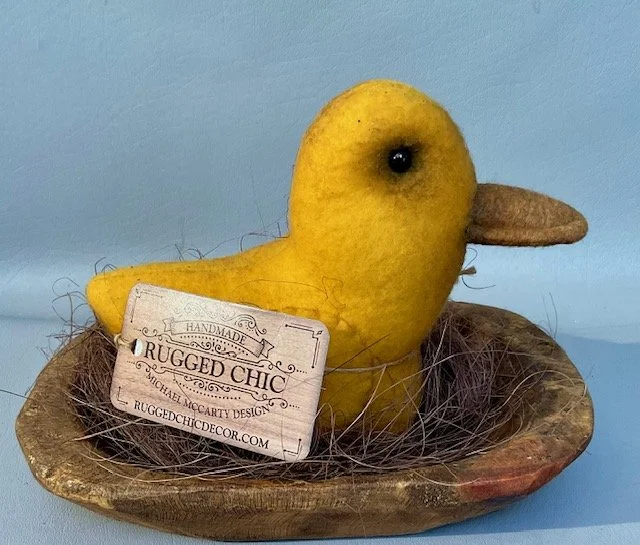 Duck in Trencher ~ 7” tall $40.00