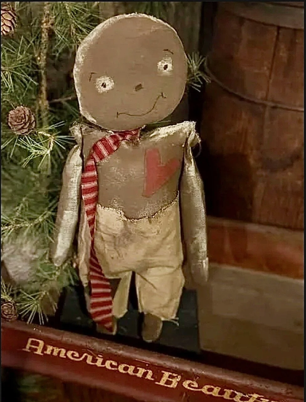 Georgie Gingerbread ~14” tall. $60.00