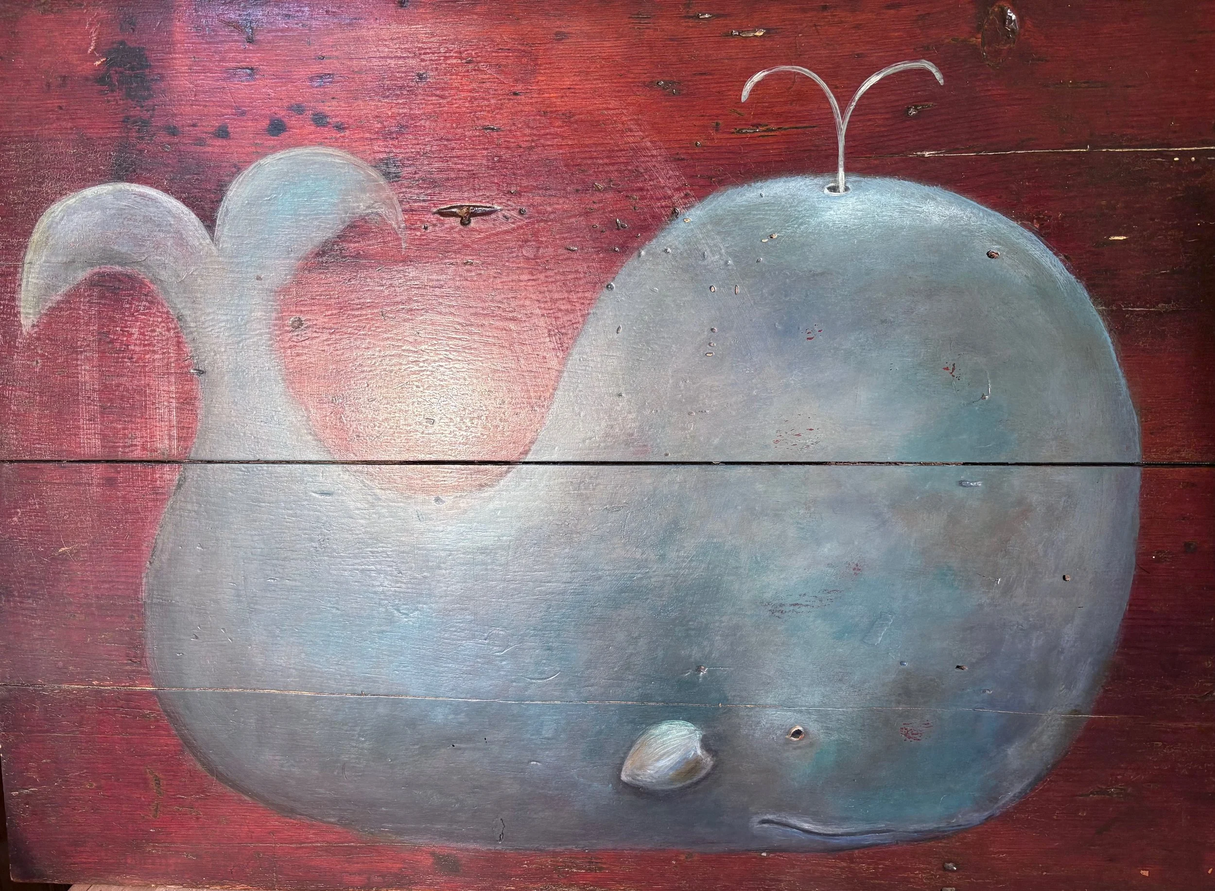 46”x 32” Blue Whale $675.00