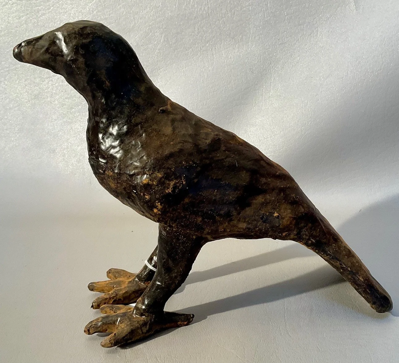 9.5” paper mache Crow $24.00