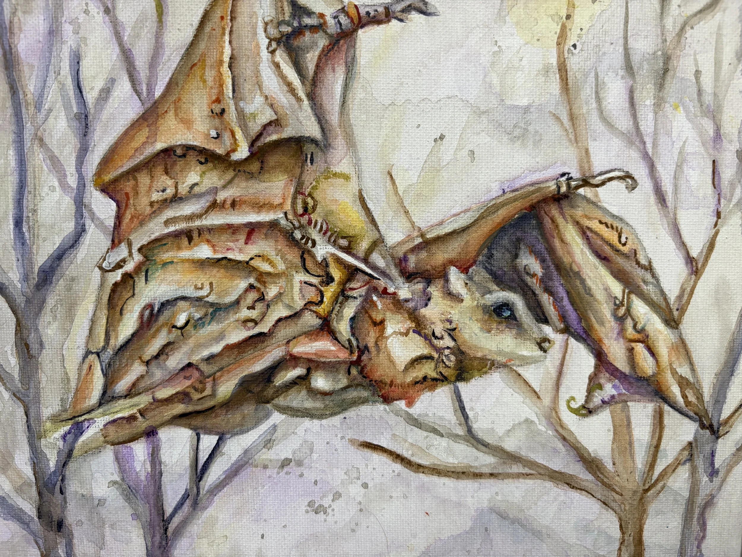 8” x 10” Bat $50.00