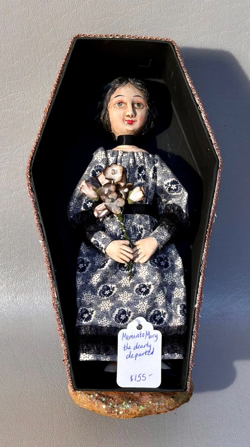 9” Memento Mary the dearly departed $155.00