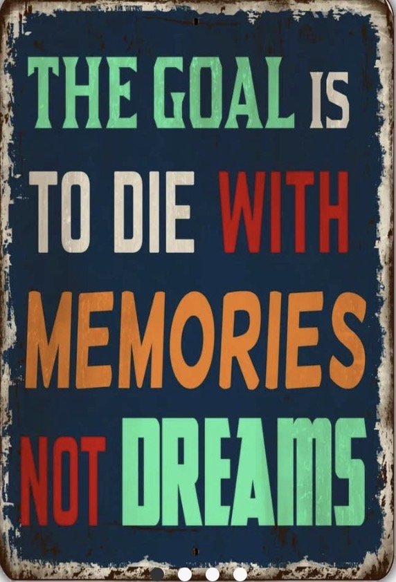 8” x 12” My Goal Is $16.00