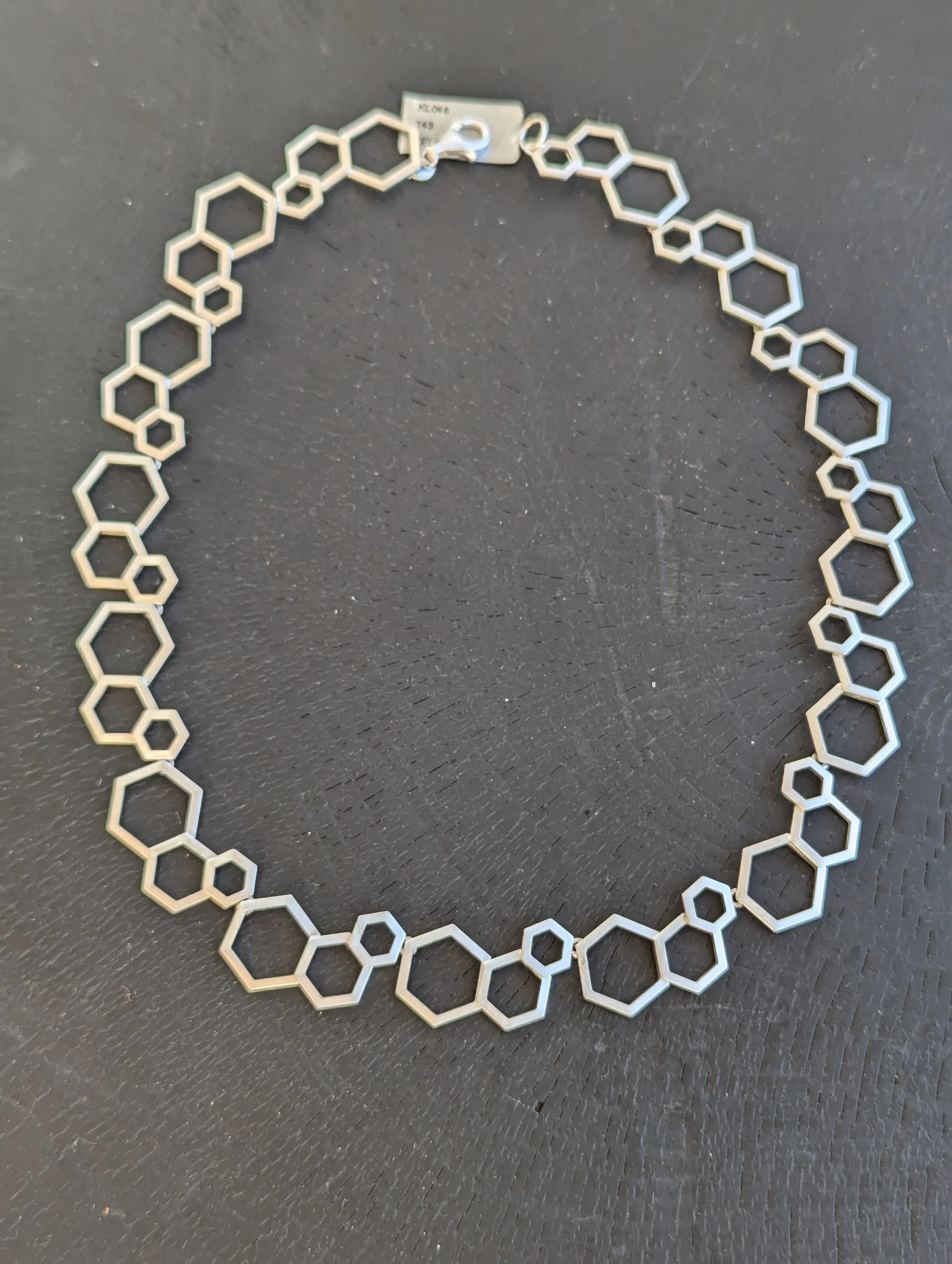 "Open Hex" Necklace