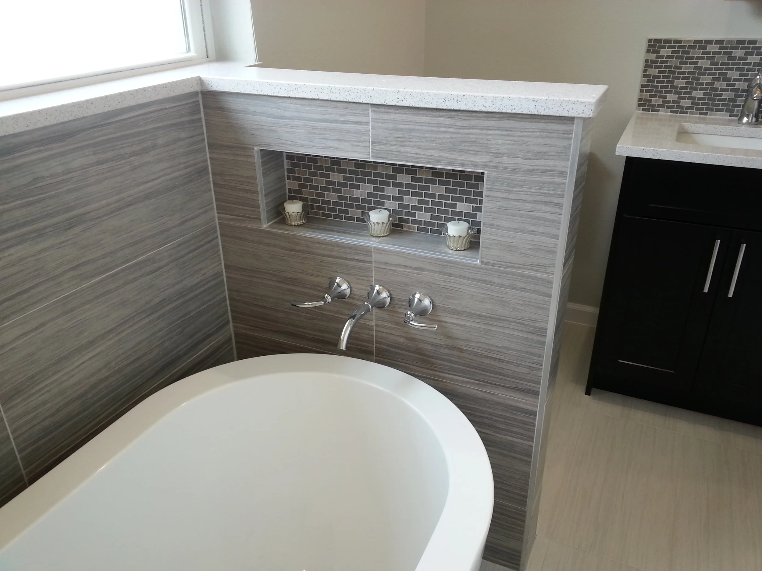 A Spa-Style Bathroom