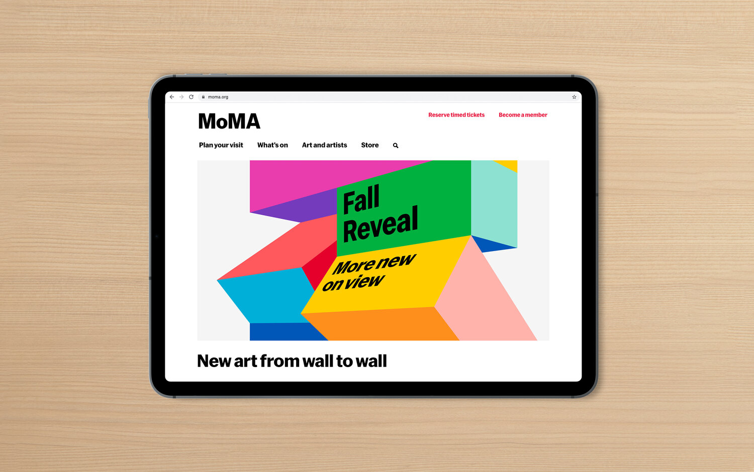 MoMA Reveal —