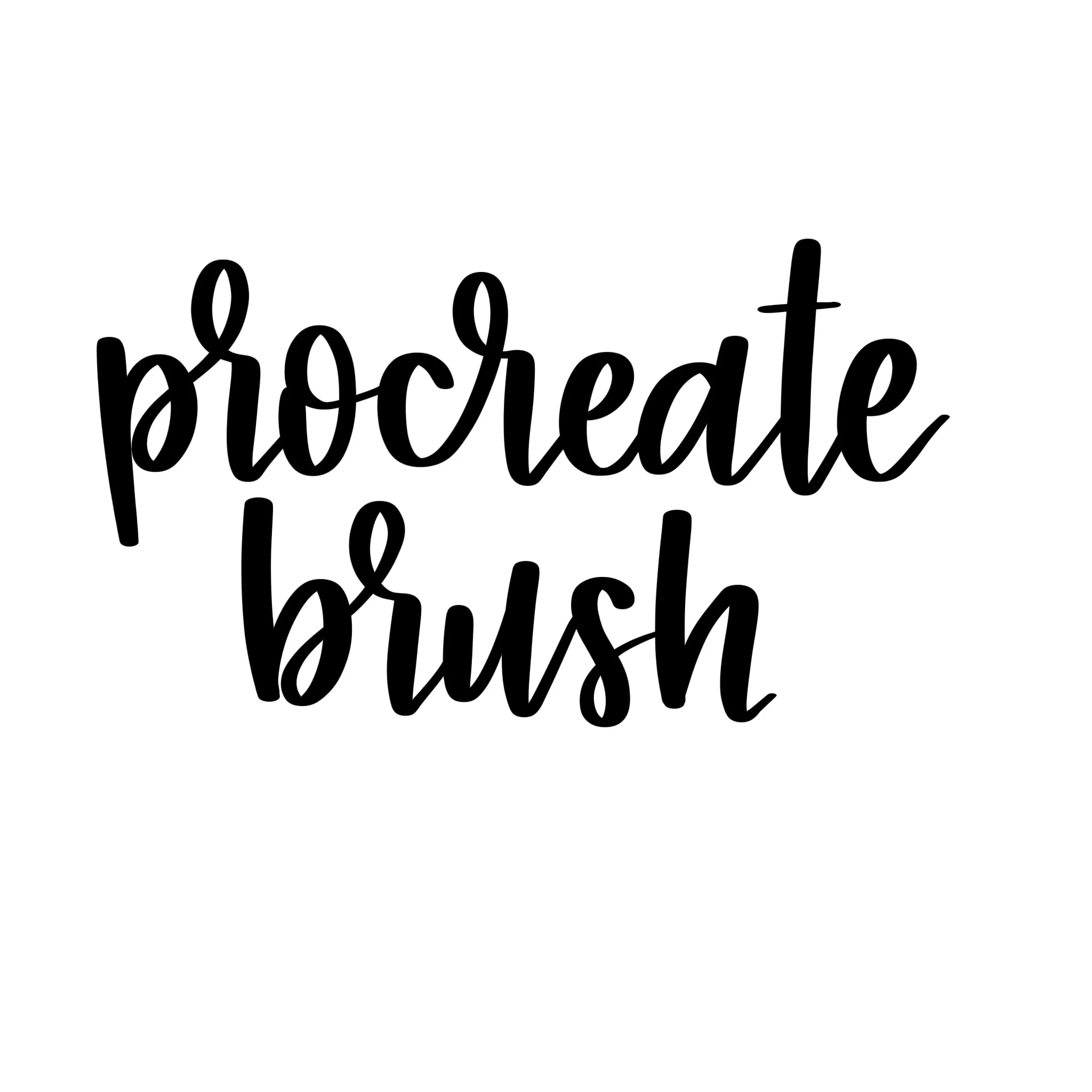 AllWriteByMe Procreate Brush