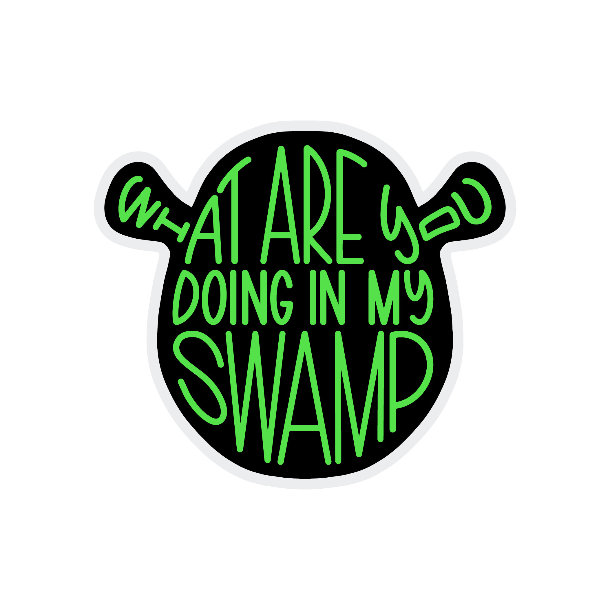 Shrek meme | Sticker