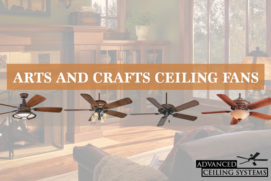 6 Arts And Craft Ceiling Fans To, Arts And Crafts Ceiling Fan