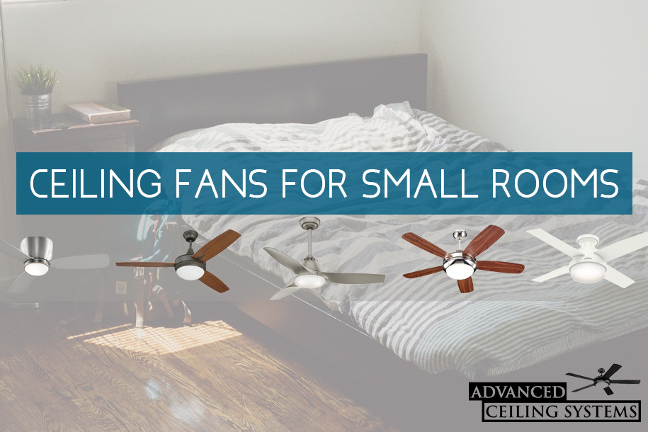 Best Ceiling Fans For Small Bedrooms, Best Size Ceiling Fan For Living Room
