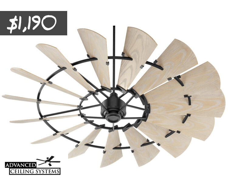 Luxury Ceiling Fans, Windmill Ceiling Fan With Light Kit