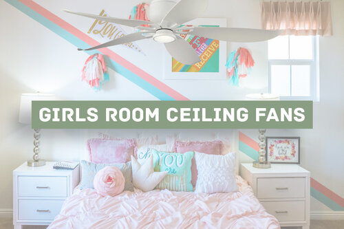 Bunk Bed Ceiling Fan Alternative, Ceiling Fan Girl Nursery