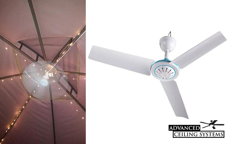 14 Best Gazebo Fan Ideas Pergola And, Solar Powered Outdoor Ceiling Fan