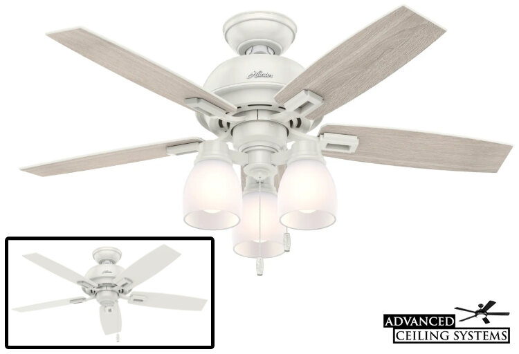 7 Cottage Ceiling Fans You Ll Love, Beach Style Ceiling Fans With Light