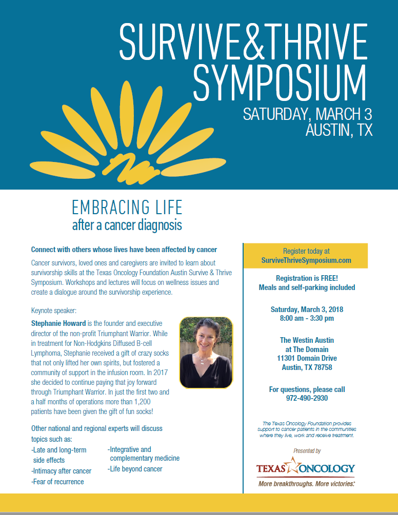 Keynote Speaker @ Survive and Thrive Symposium!