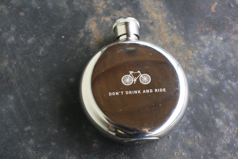 Bike Flask Gift SallyMack Chapel Hill